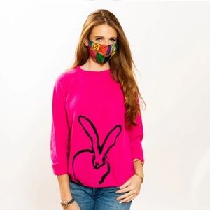 Begonia bunny cashmere sweater